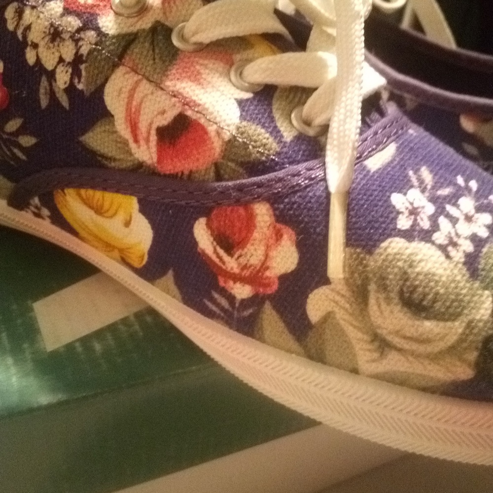 *NEW* Floral Sneakers